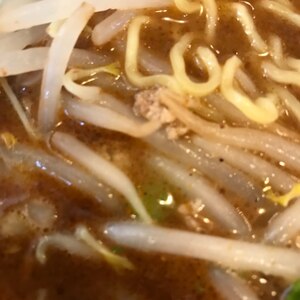 自家製小松菜で市販とんこつラーメン(*^^*)☆